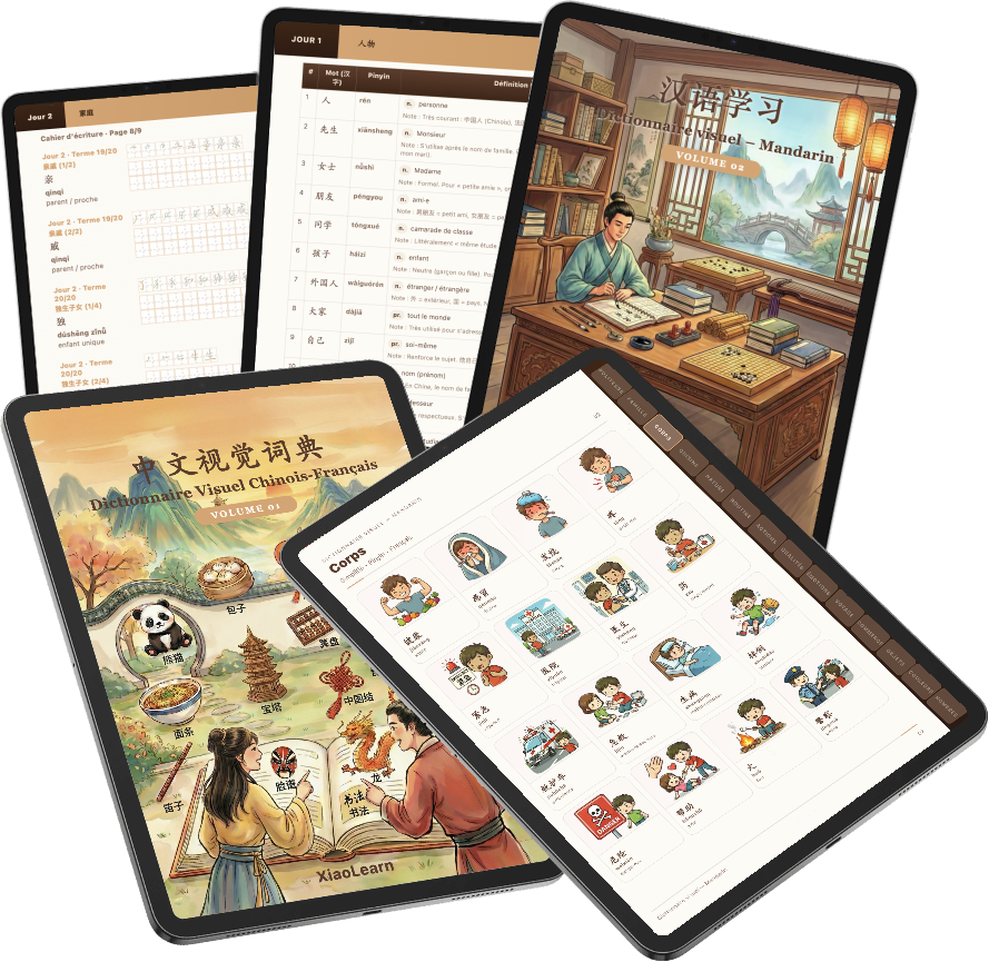 Pack Manuels XiaoLearn Vol.1 & Vol.2